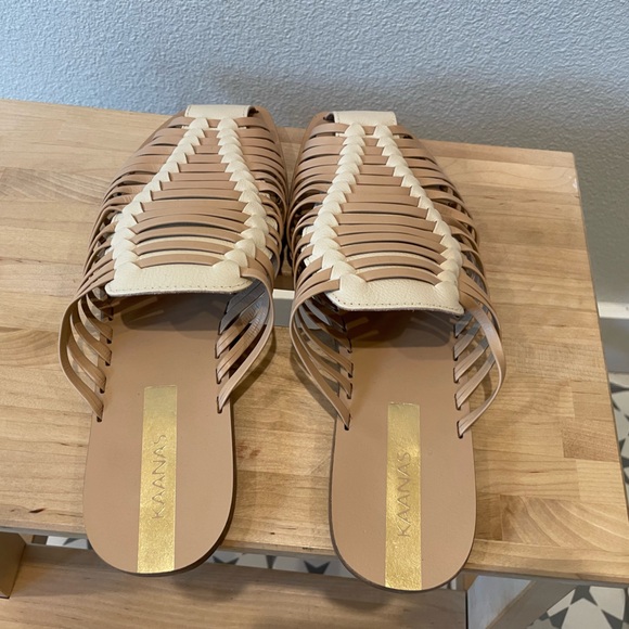 Anthropologie woman’s sandal slides size 8 M - Picture 2 of 3